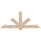 Ekena Millwork Kennewick Smooth Timber Gable Bracket, Douglas Fir, 72"W x 30"H x 1 1/2"D x 5 1/2"F, 10/12 Pitch GBW072X30X0206KEN00SDF - alternate 1